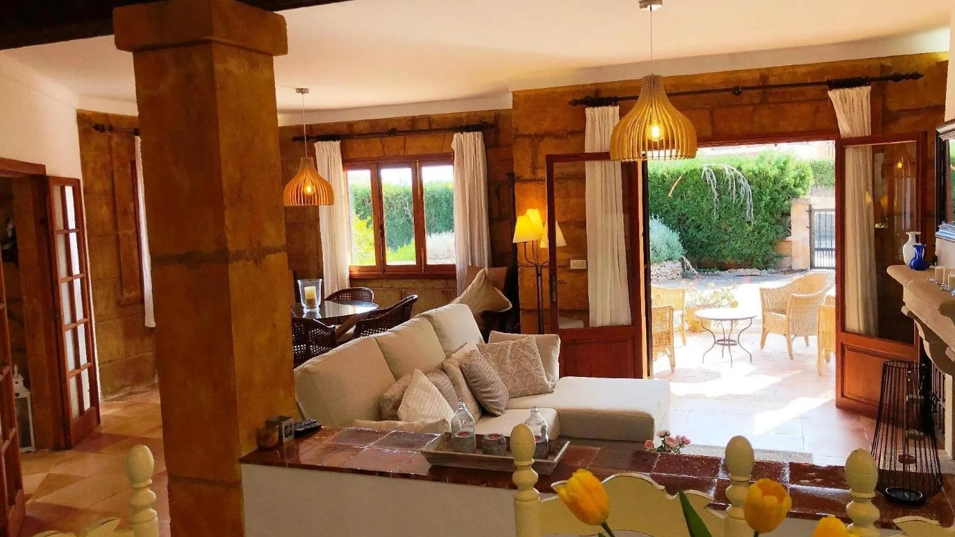 Vakantiehuis Villa Es Morro De Sa Carabassa - Der Pool Verfuegt Ueber Einen Flachen Bereich Fuer Kinder Porto Cristo